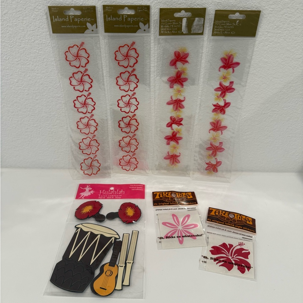Hawaiian/Polynesian stickers